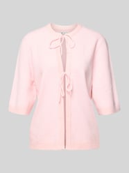 Regular Fit Cardigan mit Schnürungen Modell 'SIMONI' von ONLY Pink - 31