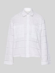 Bluzka o kroju regular fit z haftem angielskim od Christian Berg Woman - 17