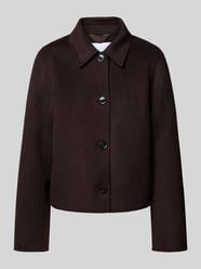 Jacke aus Woll-Mix mit Umlegekragen Modell 'HOLLY' von Samsøe Samsøe - 3