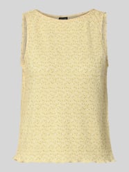 Regular Fit Tank Top mit Allover-Muster Modell 'FLORA' von PIECES - 4