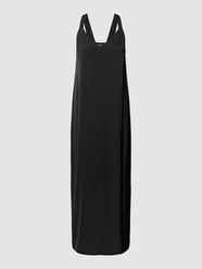 Midi-jurk met V-hals, model 'Lynn' van Another Label Grijs / zwart - 25