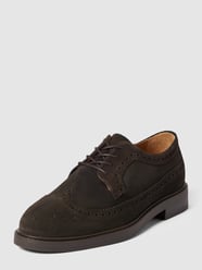 Budapester mit Lochmuster Modell 'BLAKE' von Selected Homme Braun - 18