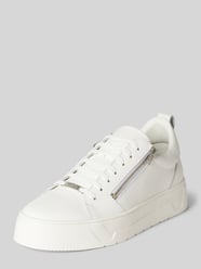 Sneaker aus Leder mit Label-Detail Modell 'ZIPPER' von Antony Morato Weiß - 48