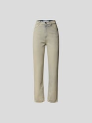 High Waist Straight Fit Jeans von Iro Blau - 22
