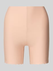 Slim Fit Bikershorts mit Zierabschlüsse von SKINY Beige - 3