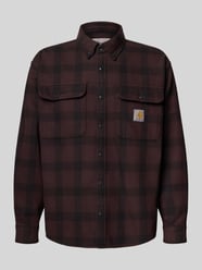 Koszula casualowa o kroju regular fit z naszywką z logo Model 'Edmands' od Carhartt Work In Progress - 15