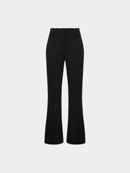 Flared Fit Hose mit Wolle von Proenza Schouler Grau / Schwarz - 17