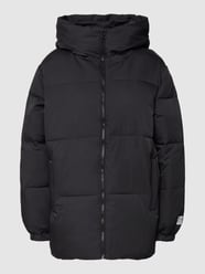 Jacke mit Label-Patch von moves Grau / Schwarz - 30