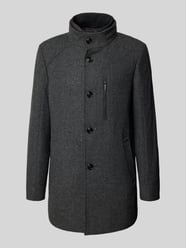 Mantel mit hohem Stehkragen von s.Oliver BLACK LABEL - 48
