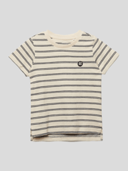 T-Shirt mit Streifenmuster von Name It Weiß - 38
