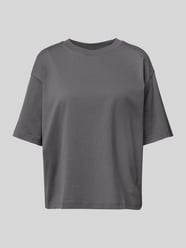 Oversized T-Shirt mit geripptem Rundhalsausschnitt von Jake*s Casual - 10