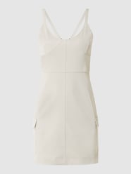 Kleid mit Cargotaschen  von Calvin Klein Jeans Weiß - 34