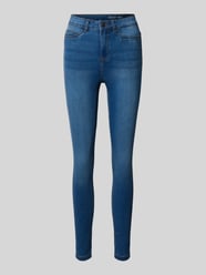 Jeansy z wysokim stanem o kroju skinny fit model ‘CALLIE’ od NOISY MAY® - 22