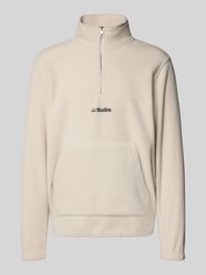 Regular Fit Troyer mit Känguru-Tasche Modell 'SOHO HALFZIP FLEECE' von JACK & JONES - 2