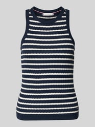 Bezrękawnik o kroju slim z czystej bawełny od Tommy Hilfiger - 24