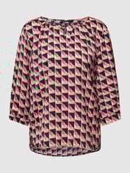 Bluse mit Allover-Muster Modell 'seas.' von Betty Barclay Rosa - 42