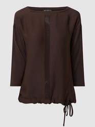 Shirt met strass-steentjes  van Betty Barclay Bruin - 36