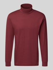Shirt met lange mouwen en col van RAGMAN Bordeaux - 25