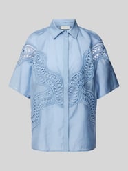 Regular fit blouseshirt met broderie anglaise, model 'MOLLY' van Copenhagen Muse - 5