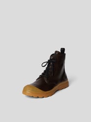 Schnürboots mit Label-Details von Officine Creative Braun - 44
