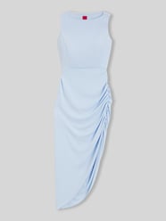 Sukienka casualowa o kroju slim fit z marszczeniami od HUGO - 27