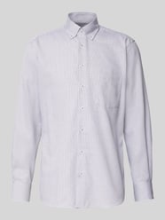 Regular Fit Businesshemd mit Button-Down-Kragen von ETERNA - 4