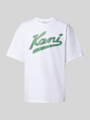 T-shirt met labelprint van KARL KANI - 33