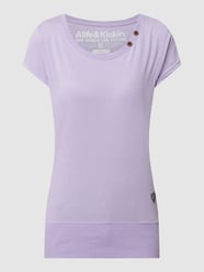 T-Shirt mit Logo  von ALIFE & Kickin Lila - 36