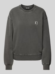 Sweatshirt met labeldetail, model 'NELSON' van Carhartt Work In Progress - 12