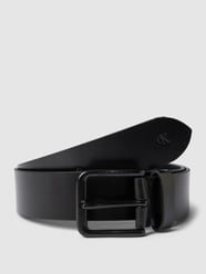 Ledergürtel mit Dornschließe von CK Calvin Klein Schwarz - 2