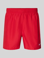 Badeshorts mit Logo-Stitching und Eingrifftaschen von Nike - 3