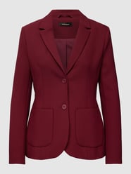 Blazer mit Eingrifftaschen von More & More Bordeaux - 47