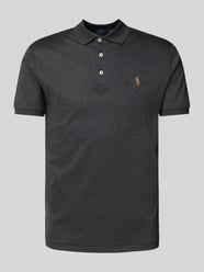 Poloshirt mit Label-Stitching von Polo Ralph Lauren Schwarz - 16