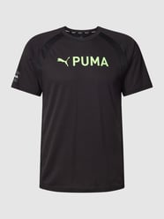 T-Shirt mit Label-Print Modell 'ULTRABREATHE' von PUMA PERFORMANCE Schwarz - 41