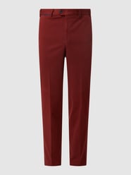 Regular Fit Chino mit Stretch-Anteil Modell 'Peaker' von Hiltl Bordeaux - 25