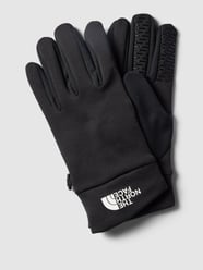Handschuhe mit Label-Print von The North Face Schwarz - 26