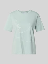 T-shirt met print en ronde hals model 'SYBILLA' van VILA - 23