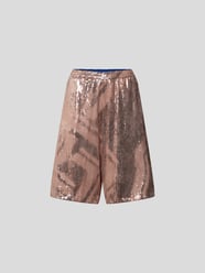Shorts mit Paillettenbesatz von Kochè Pink - 12