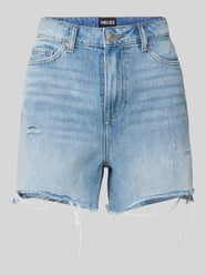 Szorty o kroju regular fit z czystej bawełny model ‘SUMMER’ od Pieces - 8