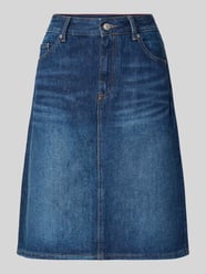 Nauwsluitend model Jeansrok van puur katoen van Tommy Hilfiger - 1