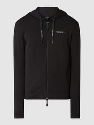 Sweatjacke mit Zweiwege-Reißverschluss von ARMANI EXCHANGE Schwarz - 24