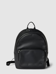 Rucksack mit Label-Detail von Lacoste Schwarz - 5