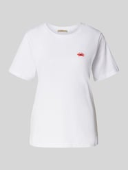 T-shirt z wyhaftowanym motywem od Smith and Soul - 37