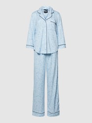 Pyjama mit Allover-Muster von KATE SPADE Blau - 7