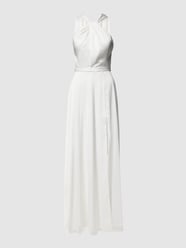 Brautkleid mit amerikanischem Ausschnitt von Unique Weiß - 23
