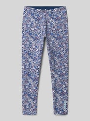 Regular Fit Leggins mit floralem Allover-Print von Guess - 8