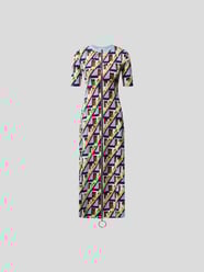Midikleid mit Reißverschluss von Paco Rabanne Blau / Türkis - 21