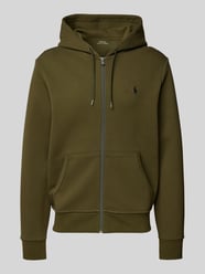 Sweatjacke mit Logo-Stitching von Polo Ralph Lauren Grün - 22