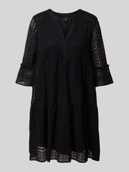 Regular Fit Spitzenkleid aus Baumwoll-Mix Modell 'HONEY' von Vero Moda - 17