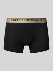 Boxershort met elastische band met logo van Emporio Armani - 24